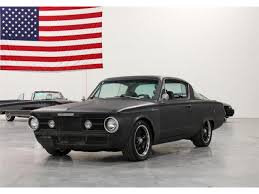 Image result for Black 1965 Barracuda