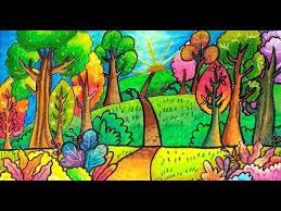 Kelinci menjadi salah satu hewan yang digemari anak karena bentuknya yang lucu dan juga cantik. Cara Mewarnai Tema Gambar Pemandangan Hutan Yang Bagus Dan Mudah Buat Pemula Gradasi Warna Part 2 Youtube Ká»¹ Thuáº­t Mau NÆ°á»›c Má»¹ Thuáº­t Hinh áº£nh