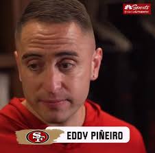 I’ve followed Eddy Piñeiro since he played soccer and high school days,  this was why I said to check out his life story it’s pretty cool. Really  happy for him. 👏 #49ers #FTTB #EddyPineiro