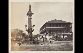 Standing Parsi Statue and the Byculla ...
