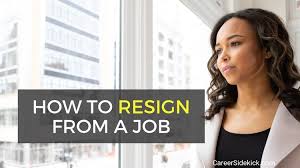 The resignation process starts with the employee handing in their notice. Quitting A Job Gracefully How To Resign From A Job Career Sidekick