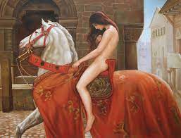 Lady Godiva by John Collier Painting by William Roberts