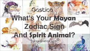 whats your mayan zodiac sign and spirit animal gostica