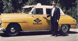 Image result for Taxi Cab Federal Yellow 1956 Taxi