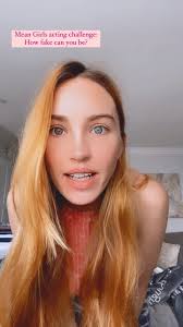 #MeanGirls #ActingChallenge 🎭 , I’ve always been told I look like  @lindsaylohan but I had to try for @rachelmcadams1 , #TGIF #Reels #Comedy  #VoiceOver #Acting #Actor #Actress #LindsayLohan ...