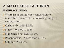 Due to the lower silicon content compared to other cast irons, it exhibits good. Cast Iron Its Types Properties And Its Applications