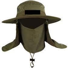 Mens Fishing Hat Round Edges Cap Camping Hat Sun Uv Protection Summer Bucket Cap With Neck Face Curtain Breathable Visors Fishing Hats Mens Fishing Hats For Men Camping Hat