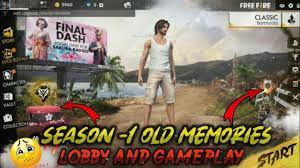Free fire | season i. Free Fire Battlegrounds Old Season 1 Memories Old Lobby And Old Gameplay Youtube