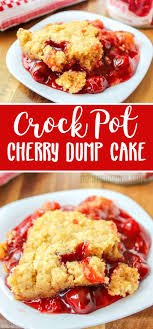 Easy Cherry Dump Cake Recipe For The Crock Pot Or Slow Cooker Dumpcake Cherrypie Crockpotrecipe Crockpot Dessert Recipes Crock Pot Desserts Cherry Dump Cake
