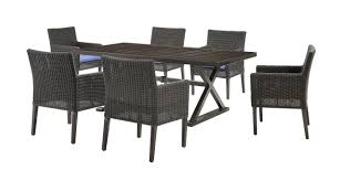 We've curated an impressive selection of beds, coffee tables, dining sets, free numerology boston online, sofas, recliners, accessories and. La Z Boy Outdoor 7 Piece Riverview Patio Furniture Dining Set Denim Blue With All Weather Sunbrella Cushions Buy Online In Dominica At Dominica Desertcart Com Productid 39796945