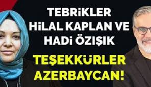 Devletimiz baki, bu hükümet gidicidir. Tebrikler Hilal Kaplan Ve Hadi Ozisik Tesekkurler Azerbaycan Gundem Gelecek Gundem