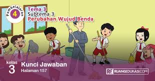 Kunci Jawaban Tema 3 Kelas 3 Halaman 157 Buku Tematik Kurikulum 2013 Kunci Buku Kurikulum