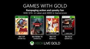 Experience all the same thrilling action now on a bigger screen with better resolutions and right. Games With Gold Octobre 2019 Jeux Gratuits Xbox One Xbox 360