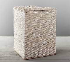 Silver Rope Corner Basket Kids Laundry Basket Pottery Barn Kids Hand Woven Baskets Unique collection of children's furnishings.ids designed nurseries, bedrooms, bathrooms and playrooms.