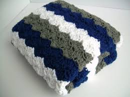 Black And White Crochet Baby Blanket Pattern Crochet Baby Blanket Baby Blanket Blue White And By Jadescloset Baby Blanket Crochet Crochet Baby Blue Crochet Blanket