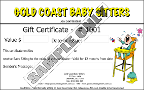 Download the 7+ beautiful concepts of free printable babysitting gift certificate. Gold Coast Babysitters Babysitting For 20 Years For All Ages