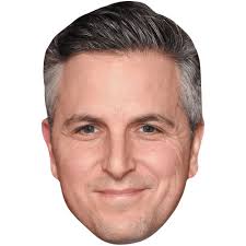 Ben Willbond (Smile) Big Head. Larger than life mask.