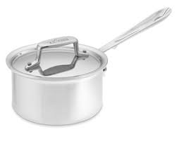 All Clad D5 Stainless Steel Saucepan Williamssonoma 3 Quart Stainless Steel Cookware All Clad Stainless