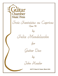 Trois Fantaisies ou Caprices