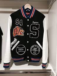 Supreme Supreme Varsity Baseball Varsity Jacket Outfit Hype Clothing Custom Varsity Jackets