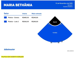 MP-BA investiga Funceb, Ticketmaster e Live Nation por falta de acessibilidade em show de Maria Bethânia