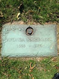 Avonda Joyce Holston Lusk (1929-1960)