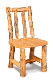 Amish Rustic Log Dining Chair Rustic Log Furniture Rustic Style Furniture Log Chairs