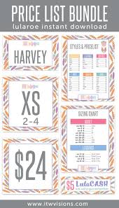 Lularoe Bundle Price List Size Chart And More Feathers