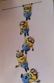 Minions Drawing Minion Drawing Minion Art Minion Painting