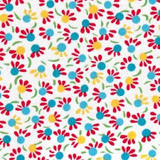 Petit Pan Fabric Iroquois Blanc Motif Imprime Tissus Motif De Design