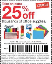 Staples Coupon Extra 25 Off In Store Office Supply Purhcases Groupon Coupons Sample Coupons Printable Coupons