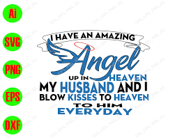 Free Free 58 Husband In Heaven Svg SVG PNG EPS DXF File