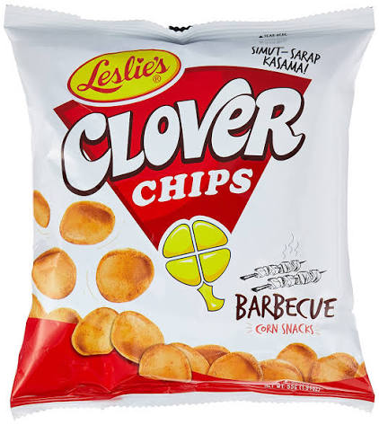 رقائق ليزليز كلوفر بنكهة الشواء 55 غرام Leslies Clover Chips Bbq 55 G
