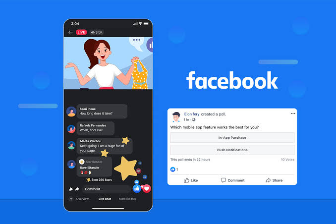 Facebook Stars Live