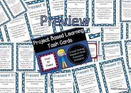Project Based Task Cards Ks3 Ks4 Ks5 Task Cards Project Based Learning Tes Resources