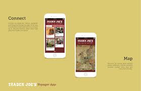 Trader joe's is like the disneyland of grocery stores. Trader Joe S Voyager App Graphis