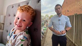 Noah Woods died after leaving park through gap in fence, inquest hears - BBC News
