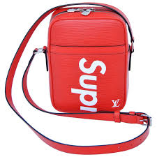Black And Red Louis Vuitton Backpack Supreme Louis Vuitton Red Shoulder Bag Danube Rare Pop Up Exclusive New Louis Vuitton Supreme Louis Vuitton Messenger Bag Red Shoulder Bags