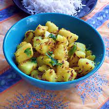 Jeera Aloo Recipe Roast Potatoes With Cumin Seeds My Indian Taste Recipe Aloo Recipes Recipes Indian Food Recipes Vegetarian
