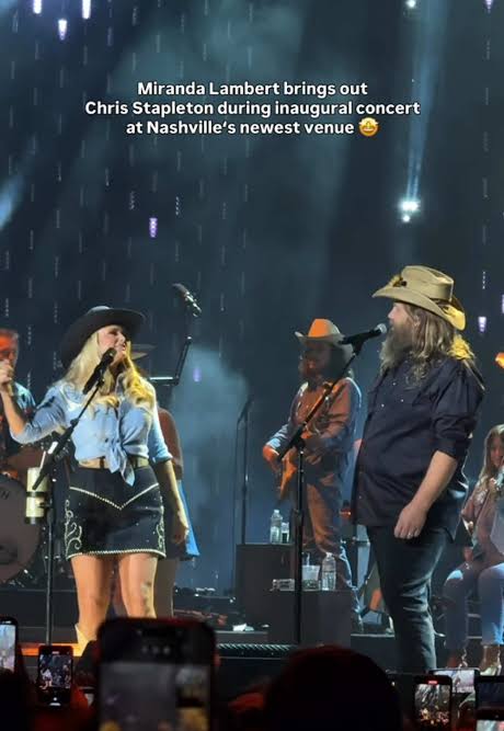 Tonight @Miranda Lambert performed the first ever show at Music City‘s  newest venue The Truth. She surprised the sold-out crowd when she invited  her duet partner @Chris Stapleton to the stage for “A ...