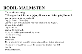 Due to her parents' early separation, she grew up at her maternal grandparents and at. Att Mta Den Som Inte Orkar Leva Ullakarin