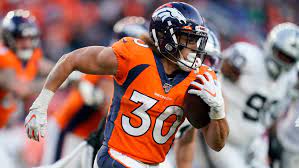 2020 gamelog stats ff today standard scoring: Father S Day Broncos Rb Lindsay S Dad Inspiring Him In Fatherhood