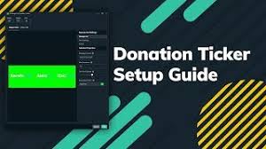 Go to streamlabs dashboards > donation settings. Donation Ticker Widget Setup Streamlabs