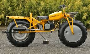 The two wheel drive motorcycle. 1967 Rokon Trailbreaker Bike Urious