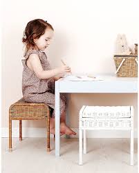 Discover savings on furniture & more. Olli Ella Rattan Storie Stool For Kids Natural With Hidden Storage Compartment Unisex Bambini