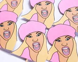 Nicki Minaj Cake Toppers