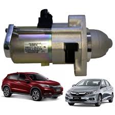 The rear end houses the trapezium styled side swept headlights, a chrome trim piece running the length of the trunk. Honda Hrv City T9a 2014 2019 Starter New Shopee Malaysia