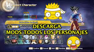 Version vegeta xeno dragon ball heroes with super saiyan 4. Descarga Dragon Ball Xenoverse 2 Mods Todos Los Personajes Youtube