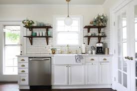 vintage white kitchen