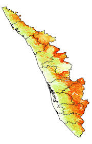 Map of kerala area hotels: 1 Landslide Susceptibility Map Of Kerala Source Sajinkumar And Download Scientific Diagram